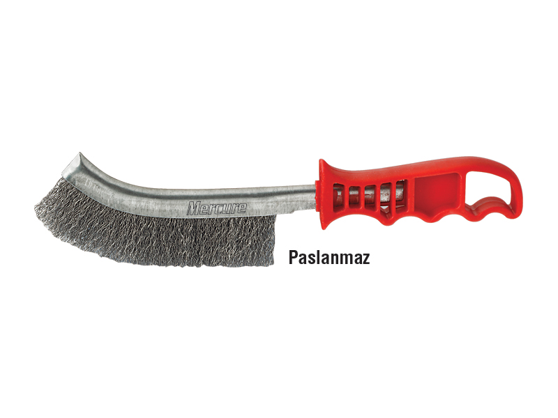 PLASTİK SAPLI EL TİPİ FIRÇA PASLANMAZ