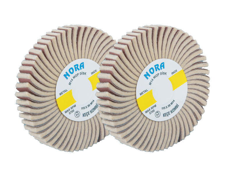 VİDALI MOP DİSKLER	KOMBİ KEÇE M-14